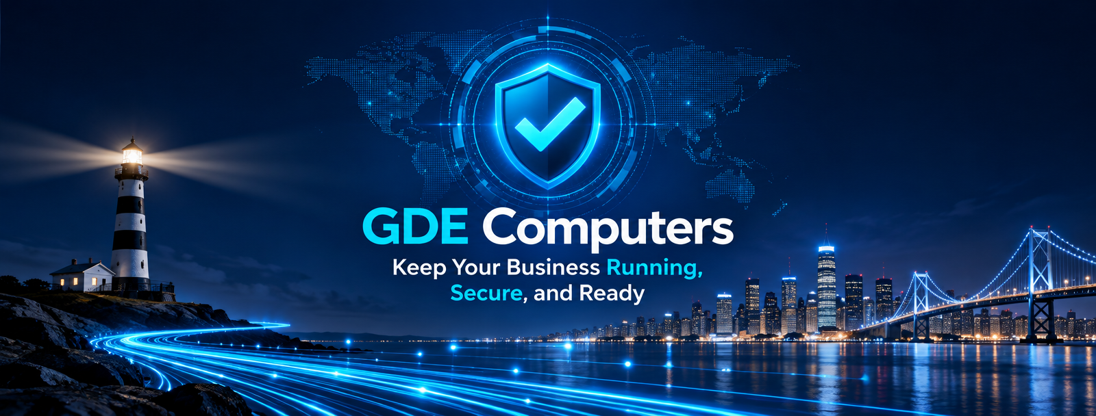 GDE Computers — Keep your business running, secure, and ready